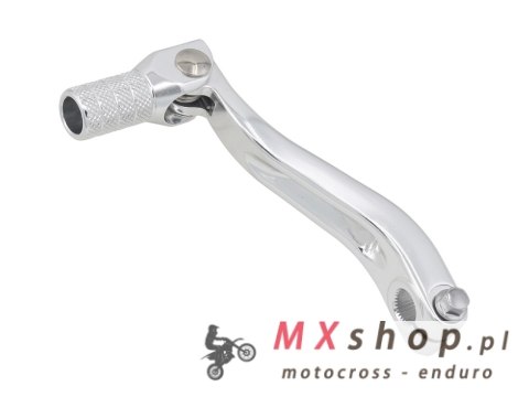 PSYCHIC DŹWIGNIA ZMIANY BIEGÓW BETA RR/RE 125 '13-'17, RR 125LC '13-'17 ALUMINIOWA KOLOR SREBRNY (021050008 000)
