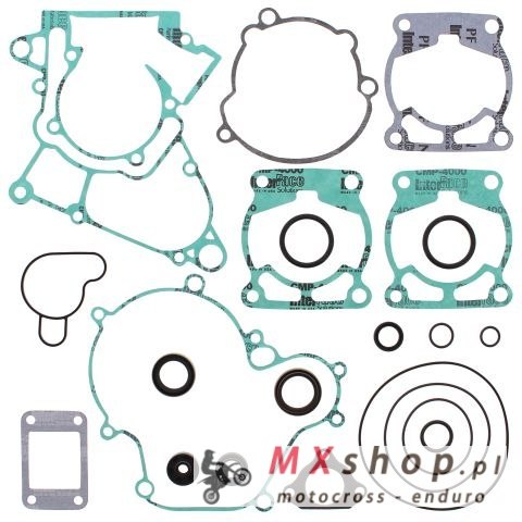 WINDEROSA (VERTEX) KOMPLET USZCZELEK Z USZCZELNIACZAMI SILNIKOWYMI GAS-GAS MC 50 '21-'23, HUSQVARNA TC 50 '18-'23, KTM SX 50 '09