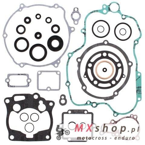 WINDEROSA (VERTEX) KOMPLET USZCZELEK Z USZCZELNIACZAMI SILNIKOWYMI KAWASAKI KX125 95-97