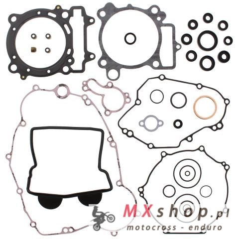 WINDEROSA (VERTEX) KOMPLET USZCZELEK Z USZCZELNIACZAMI SILNIKOWYMI KAWASAKI KXF450 '06-'08 (KXF 450)