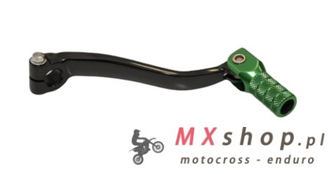 ACCEL DŹWIGNIA ZMIANY BIEGÓW KAWASAKI KX 125 '94-'08, KX 250 '94-'08 ,KX 500 '89-'04, KX 65 '00-'25 ALUMINIOWA KOLOR CZARNY, KOŃ