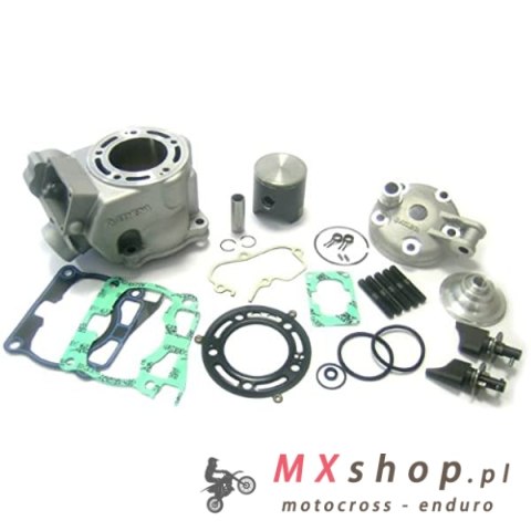 ATHENA CYLINDER KOMPLETNY YAMAHA YZ 125 '97-'04 BIG BORE 58MM 144CC Z GŁOWICĄ I ZAWOREM WYDECHOWYM (NA ZAMÓWIENIE)