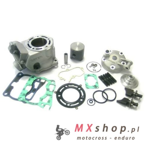ATHENA CYLINDER KOMPLETNY YAMAHA YZ 125 '97-'04 ZESTAW KOMPLETNY STANDARD 54,00MM Z GŁOWICĄ I ZAWOREM WYDECHOWYM (TŁOK,TOP-END,Z