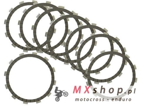 BRONCO TARCZE SPRZĘGŁOWE RACING KAWASAKI KFX 450R '07-'14 (F1729) (EBS4519R)