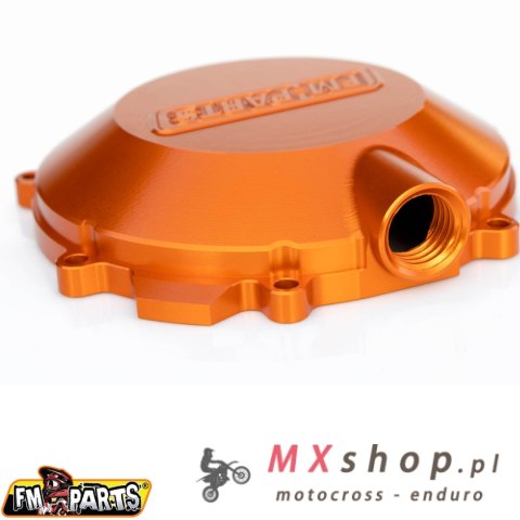 FM-PARTS POKRYWA SPRZEGŁA (DEKIEL) WZMACNIANA CNC 6082 ALUMINIUM (WIĘKSZA POJEMNOŚĆ OLEJU) KTM/HUSQVARNA/GAS GAS 250/300 '17-'23