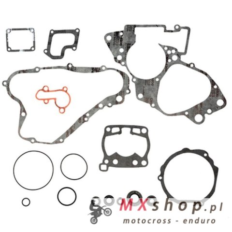 PROX KOMPLET USZCZELEK Z KOMPLETEM USZCZELNIACZY SILNIKOWYCH SUZUKI RM 80 '91-01
