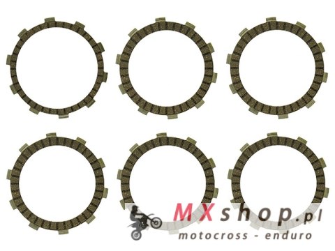 PSYCHIC TARCZE SPRZĘGŁOWE HONDA XL 350 R 85-88, YAMAHA YBR 250 '07-'11 (F1675) (EBS1217)