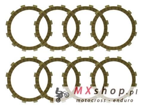 PSYCHIC TARCZE SPRZĘGŁOWE RACING HONDA CR 250 (90-07),CRF 450R 02-08, CRF 450X 05-13, KAWASAKI KXF 450 06-11, KLX 450R 08-15 F16