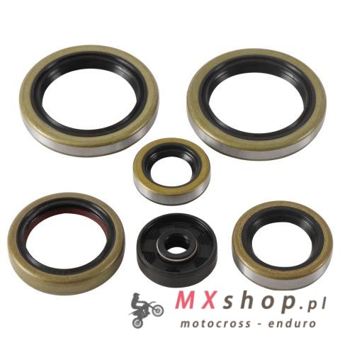 WINDEROSA (VERTEX) KOMPLET (ZESTAW) USZCZELNIACZY SILNIKOWYCH GAS-GAS MC125 '21-'22, HUSQVARNA TC 125 '16-'22, TE 150 '17-'22, T