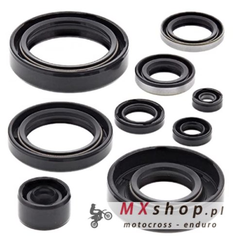 WINDEROSA (VERTEX) KOMPLET (ZESTAW) USZCZELNIACZY SILNIKOWYCH KAWASAKI KX125 '88-'89