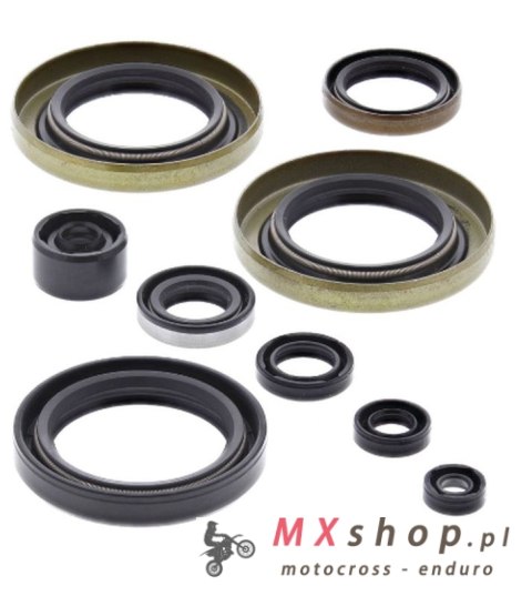 WINDEROSA (VERTEX) KOMPLET (ZESTAW) USZCZELNIACZY SILNIKOWYCH KAWASAKI KX500 89-04