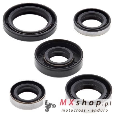 WINDEROSA (VERTEX) KOMPLET (ZESTAW) USZCZELNIACZY SILNIKOWYCH KAWASAKI KLX110 02-20, KLX110L 10-20, SUZUKI DRZ110 03-06