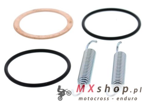 WINDEROSA (VERTEX) USZCZELKA KOLEKTORA WYDECHOWEGO KAWASAKI KX250 01-02 (SPRĘŻYNY+ O-RINGI)