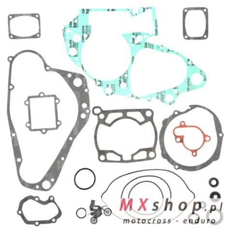 PROX KOMPLET USZCZELEK Z KOMPLETEM USZCZELNIACZY SILNIKOWYCH SUZUKI RM 250 '92-'93