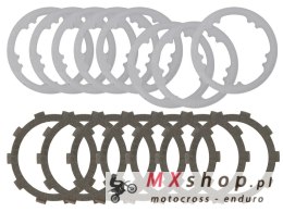 PSYCHIC TARCZE I PRZEKŁADKI SPRZĘGŁOWE (BEZ SPRĘŻYN) (KOMPLET RACING) KTM SX 125 '19-'21,