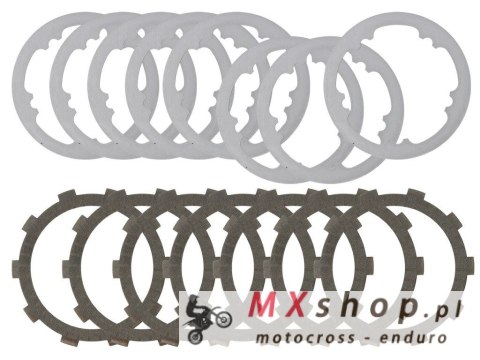 PSYCHIC TARCZE I PRZEKŁADKI SPRZĘGŁOWE (BEZ SPRĘŻYN) (KOMPLET RACING) KTM SX 125 '19-'21,