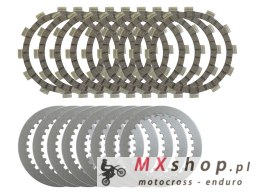 PSYCHIC TARCZE I PRZEKŁADKI SPRZĘGŁOWE (KOMPLET BEZ SPRĘŻYN) YAMAHA YZ 250 F (YZF 250) '14-'16, YZ 250FX '15-'19, WR 250 F (WRF 