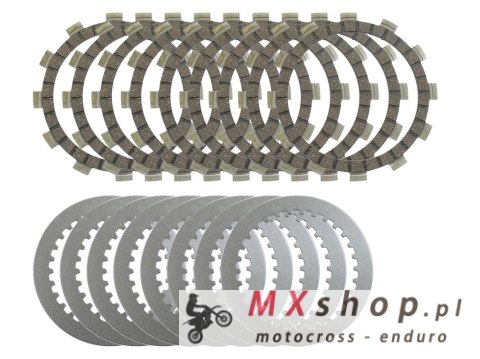 PSYCHIC TARCZE I PRZEKŁADKI SPRZĘGŁOWE (KOMPLET BEZ SPRĘŻYN) YAMAHA YZ 250 F (YZF 250) '14-'16, YZ 250FX '15-'19, WR 250 F (WRF 