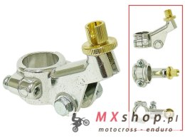 PSYCHIC UCHWYT DŹWIGNI SPRZĘGŁA HONDA CRF 80/100F '05-'12, XR 200/250R '02, KOLOR SREBRNY (OEM: 53171-KTO-840)