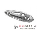 SCAR RACING OSŁONA KOLANKA WYDECHOWEGO 4T - STAL NIERDZEWNA KOLOR SREBRNY