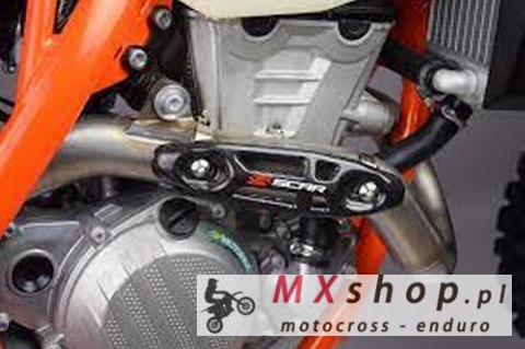 SCAR RACING UNIWERSALNA CARBONOWA OSŁONA KOLANKA WYDECHOWEGO 4T