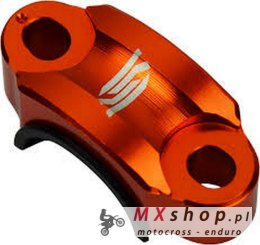 SCAR RACING UNIWERSALNA OBEJMA UCHWYT DŹWIGNI HAMULCA, SPRZĘGŁA KOLOR POMARAŃCZOWY