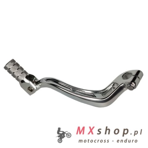 ACCEL DŹWIGNIA ZMIANY BIEGÓW BETA RR 125/250/300/350/390/430/498 '13-'24 ALUMINIOWA KOLOR SREBRNY