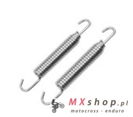 ACCEL SPRĘŻYNY WYDECHU YAMAHA 2T 10X80MM (KOŃCÓWKA OBROTOWA) (2SZT.)