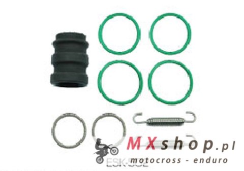 ACCEL ZESTAW USZCZELNIEŃ WYDECHU 2T (SPRĘŻYNY, ORINGI I TULEJA GUMOWA) KTM SX 65/85 '02-, SX 105 '04-'11, HUSQVARNA TC 65 '17-, 