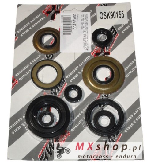 BEARING WORX KOMPLET (ZESTAW) USZCZELNIACZY SILNIKOWYCH YAMAHA YFM 350 RAPTOR '04-'13, YFM 350 WARRIOR '87-'04 (822155)