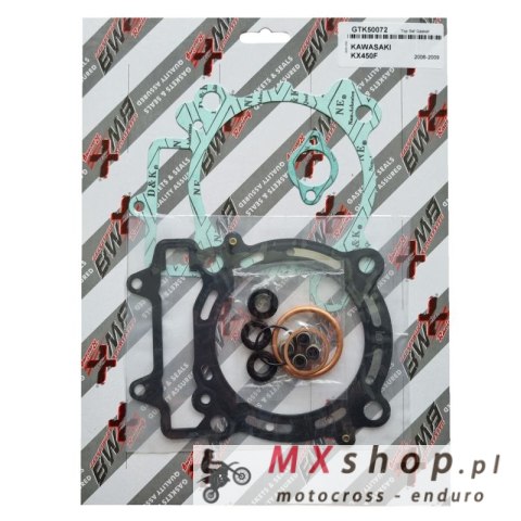 BEARING WORX USZCZELKI TOP-END KAWASAKI KX 450F '06-'08 (KXF450) (810469)