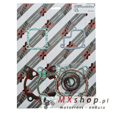 BEARING WORX USZCZELKI TOP-END KTM SX 85 2T '04-'17, SXS 85 2T '12-'15, XC 85 2T '08-'09, HUSQVARNA TC 85 '14-'17 (810340)