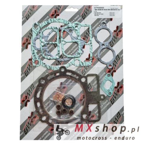 BEARING WORX USZCZELKI TOP-END KTM SXF 450 '03-'06, SXF/EXCF 520/525 '00-'06, XC 525 (810318)