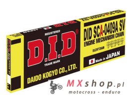 DID ŁAŃCUSZEK ROZRZĄDU SCA0409SV-174 (174-OGNIW) (OTWARTY + ZAKUWKA)