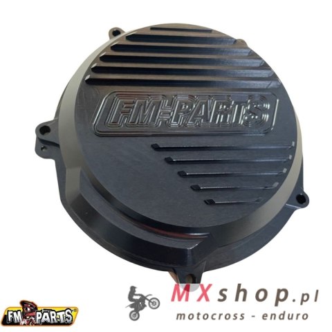FM-PARTS POKRYWA SPRZEGŁA (DEKIEL) WZMACNIANA CNC 6082 ALUMINIUM BETA RR 250/300 '20-'23; X-TRAINER 250/300 '20-'23 KOLOR CZARNY