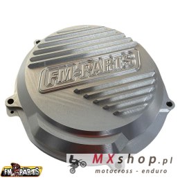 FM-PARTS POKRYWA SPRZEGŁA (DEKIEL) WZMACNIANA CNC 6082 ALUMINIUM BETA RR 250/300 '20-'23; X-TRAINER 250/300 '20-'23 KOLOR SREBRN