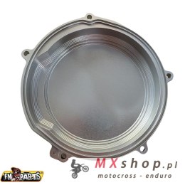 FM-PARTS POKRYWA SPRZEGŁA (DEKIEL) WZMACNIANA CNC 6082 ALUMINIUM BETA RR 250/300 '20-'23; X-TRAINER 250/300 '20-'23 KOLOR SREBRN