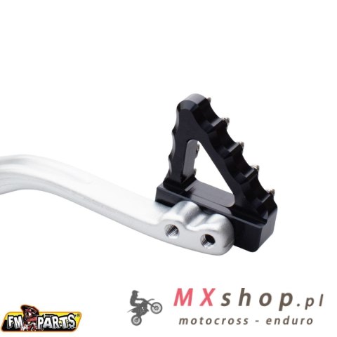 FM-PARTS STOPKA DŹWIGNI HAMULCA TYLNEGO (SZEROKA) SHERCO SE/SEF '13-'24 KOLOR CZARNY