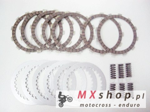 PSYCHIC TARCZE, PRZEKŁADKI I SPRĘŻYNY SPRZĘGŁOWE (KOMPLET) HONDA CR 250 '83-'89, CR 480R '83, CR 500R '84-'89