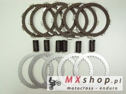 PSYCHIC TARCZE, PRZEKŁADKI I SPRĘŻYNY SPRZĘGŁOWE (KOMPLET) HONDA CRF 150R/RB '07-'21