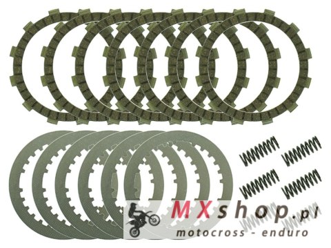 PSYCHIC TARCZE, PRZEKŁADKI I SPRĘŻYNY SPRZĘGŁOWE (KOMPLET) HONDA CRF 450R/RX/X '17-'21