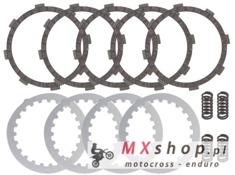 PSYCHIC TARCZE, PRZEKŁADKI I SPRĘŻYNY SPRZĘGŁOWE (KOMPLET) YAMAHA TT-R 125 '00-'15