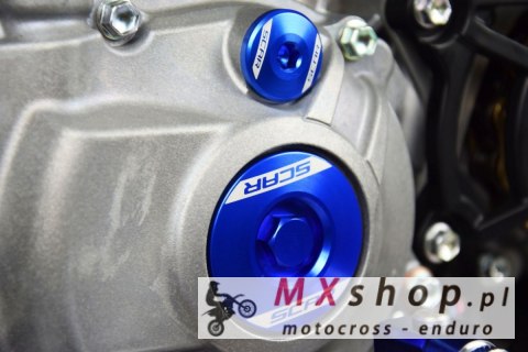 SCAR RACING KORKI INSPEKCYJNE SILNIKA YAMAHA YZ 250F '14-'25, YZ 450F '10-'22, YZ 250FX '15-'25, WR 250F '15-'25, YZ 450FX '16-'