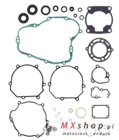 ATHENA KOMPLET USZCZELEK Z USZCZELNIACZAMI OLEJOWYMI KAWASAKI KX100 '14-'21, KX 112 '22-'25