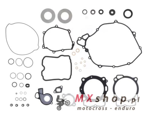 ATHENA KOMPLET USZCZELEK Z USZCZELNIACZAMI SILNIKOWYMI GAS GAS EX/MC 450F '24-'25, HUSQVARNA FC/FX/FS 450 '23-'25, FE 450/501 '2
