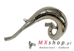 DEP PIPES ARMOURED DYFUZOR/KOMORA/TUBA REZONANSOWA NIKLOWANA (FRONT EXHAUST PIPE NICKEL): SX 250/300 '23-, EXC-TBI 24-, HUSQVARN