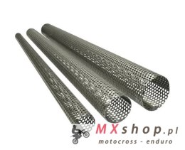 DEP PIPES RURA PERFOROWANA DO TŁUMIKA / KOŃCÓWKI WYDECHU ŚREDNICA 22MM DŁUGOŚĆ 400MM