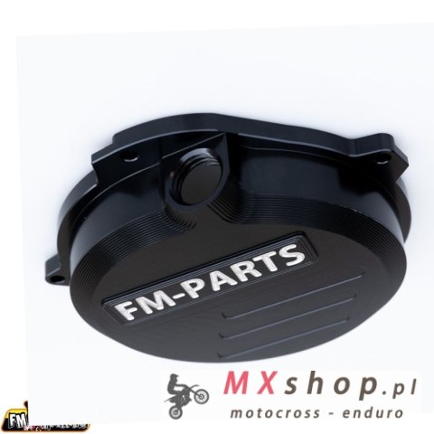 FM-PARTS POKRYWA SPRZEGŁA (DEKIEL) WZMACNIANA CNC 6082 ALUMINIUM KTM / HUSQVARNA / GAS GAS 250/300 '24 TBI KOLOR CZARNY