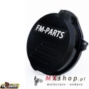 FM-PARTS POKRYWA SPRZEGŁA (DEKIEL) WZMACNIANA CNC 6082 ALUMINIUM KTM / HUSQVARNA / GAS GAS 250/300 '24 TBI KOLOR CZARNY