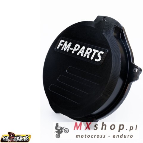 FM-PARTS POKRYWA SPRZEGŁA (DEKIEL) WZMACNIANA CNC 6082 ALUMINIUM KTM / HUSQVARNA / GAS GAS 250/300 '24 TBI KOLOR CZARNY